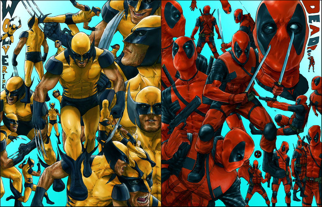 Deadpool Vs Wolverine Wallpapers  Wallpaper Cave