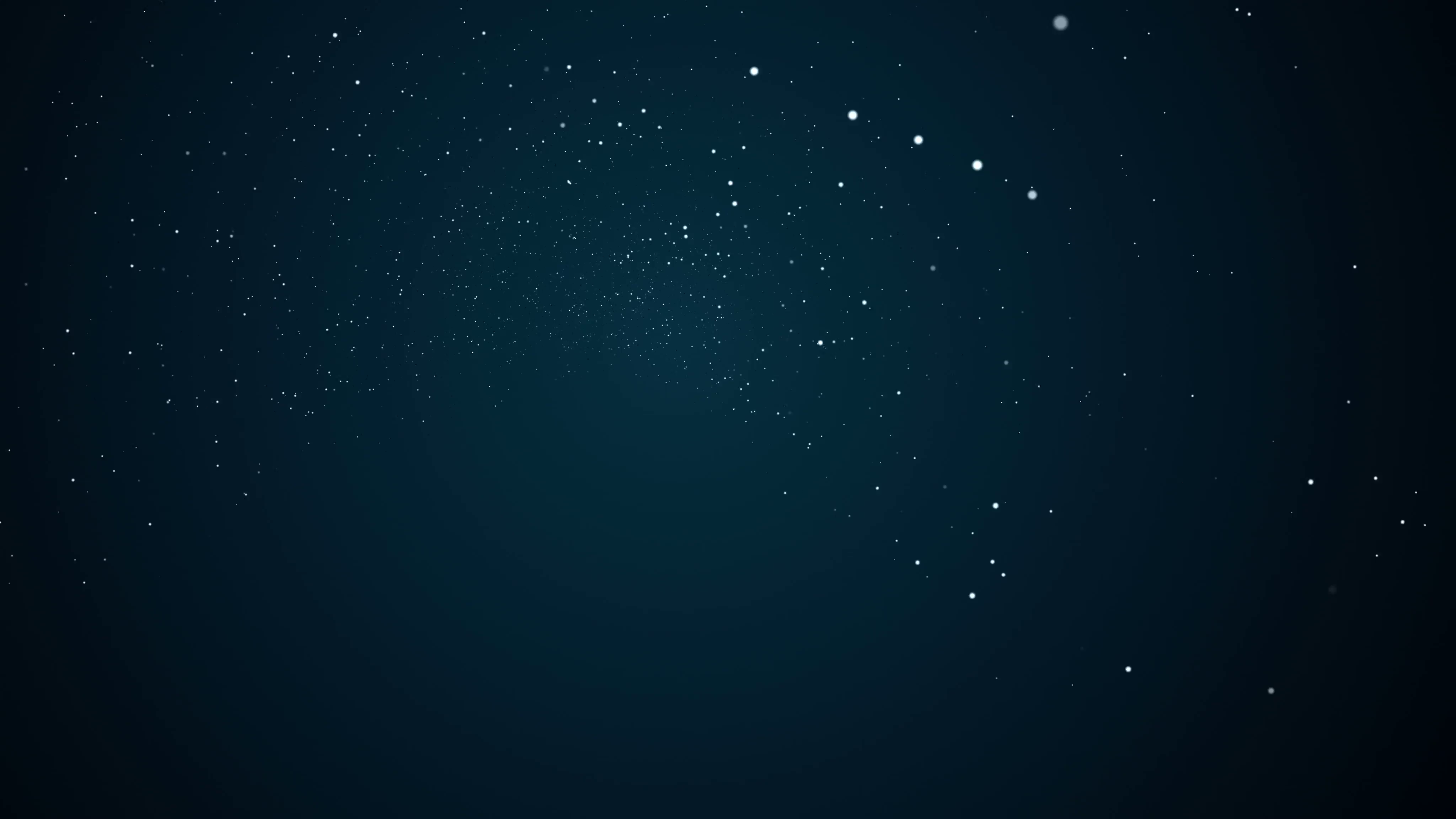 Dark Background With Star Like Dots Motion