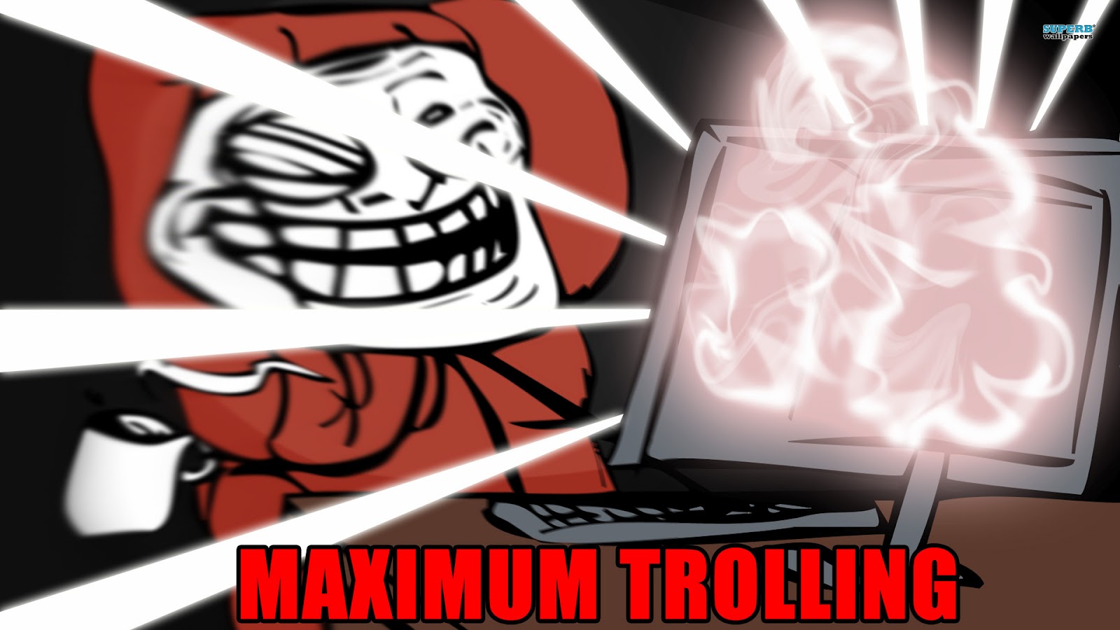 Maximum Trolling Wallpaper Troll Face Descargar En HD