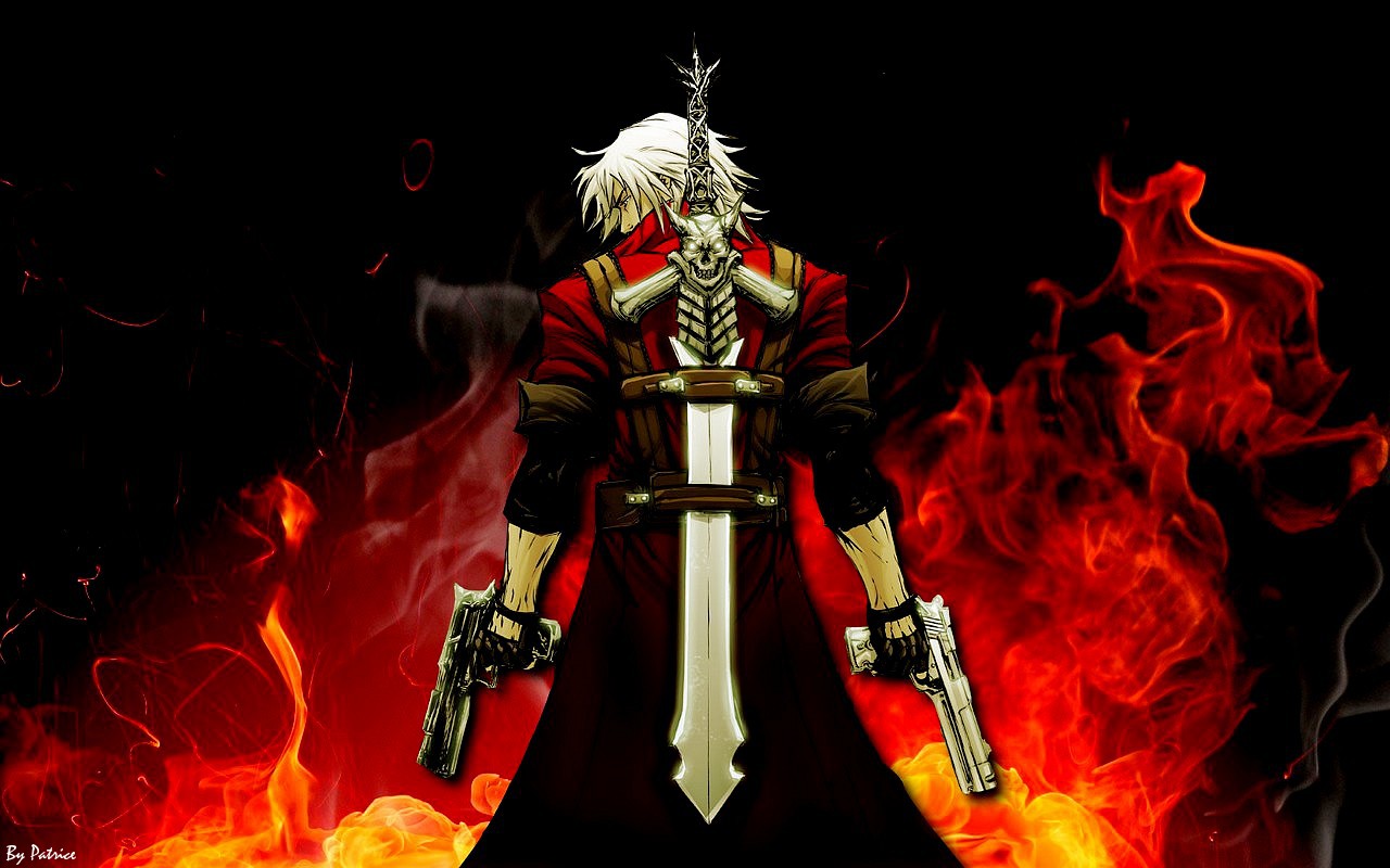 Dante With Sword HD DmC Devil May Cry Wallpapers