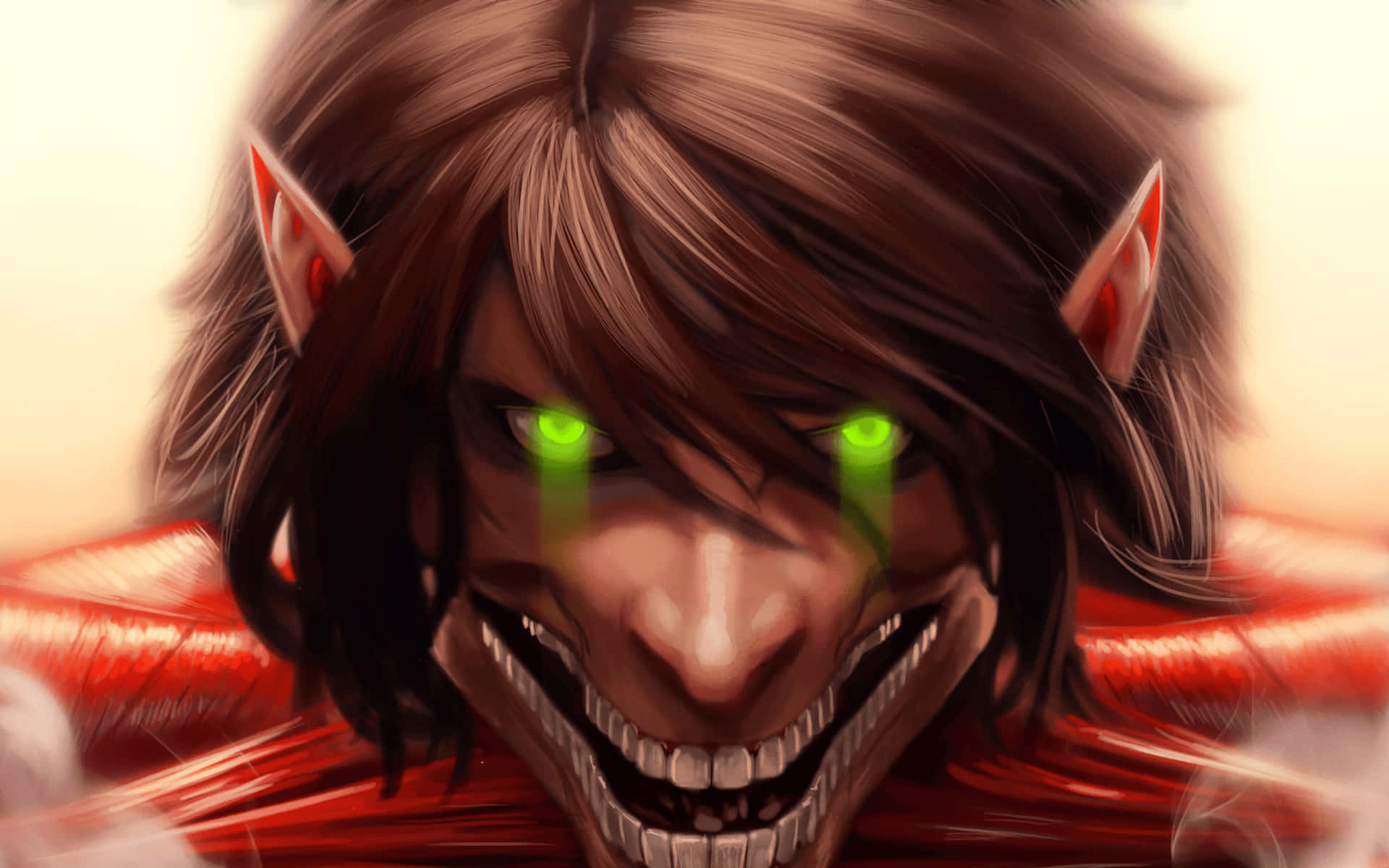 Eren Jaeger The Hero Of Attack On Titan Wallpaper