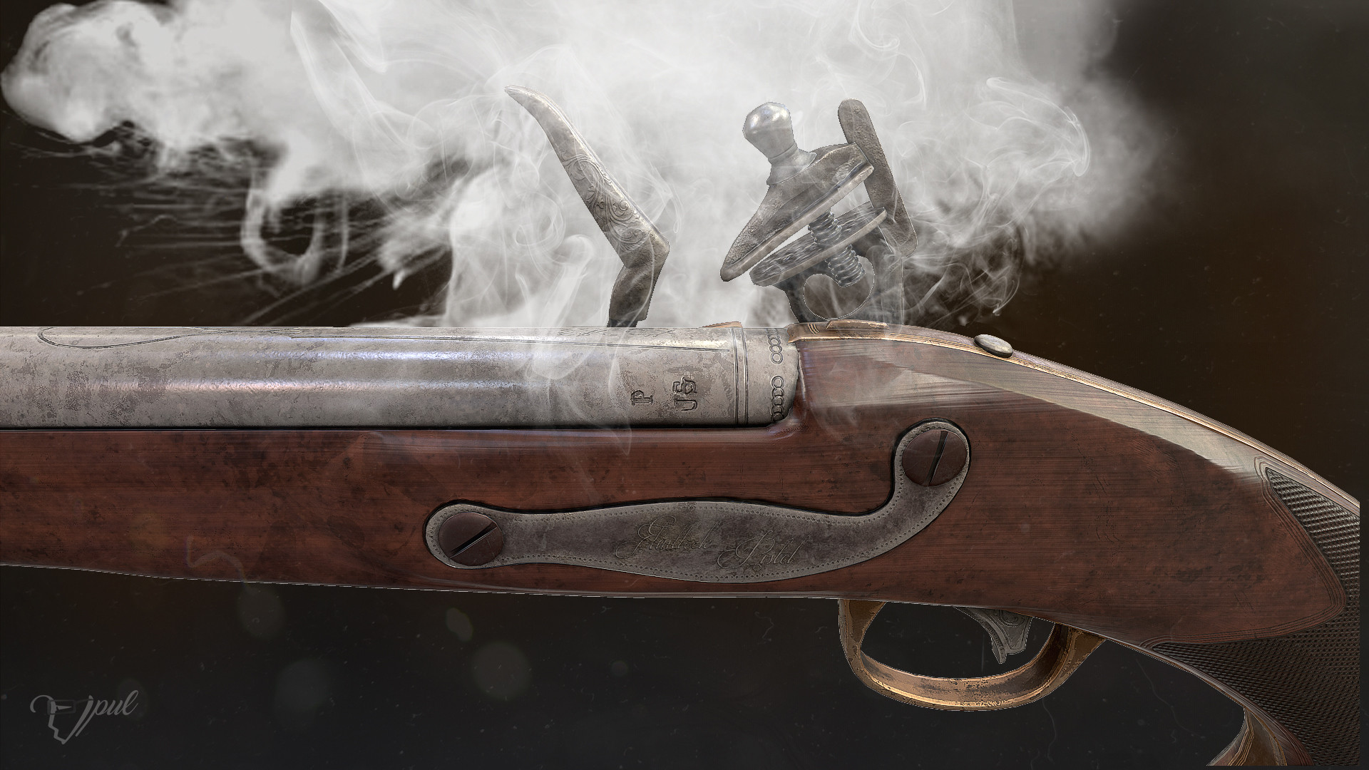 Artstation Flintlock Pistol Vipul Rawat