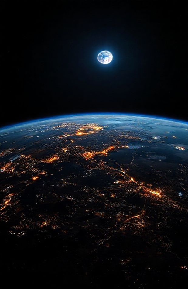 Earth At Night Wallpaper HD