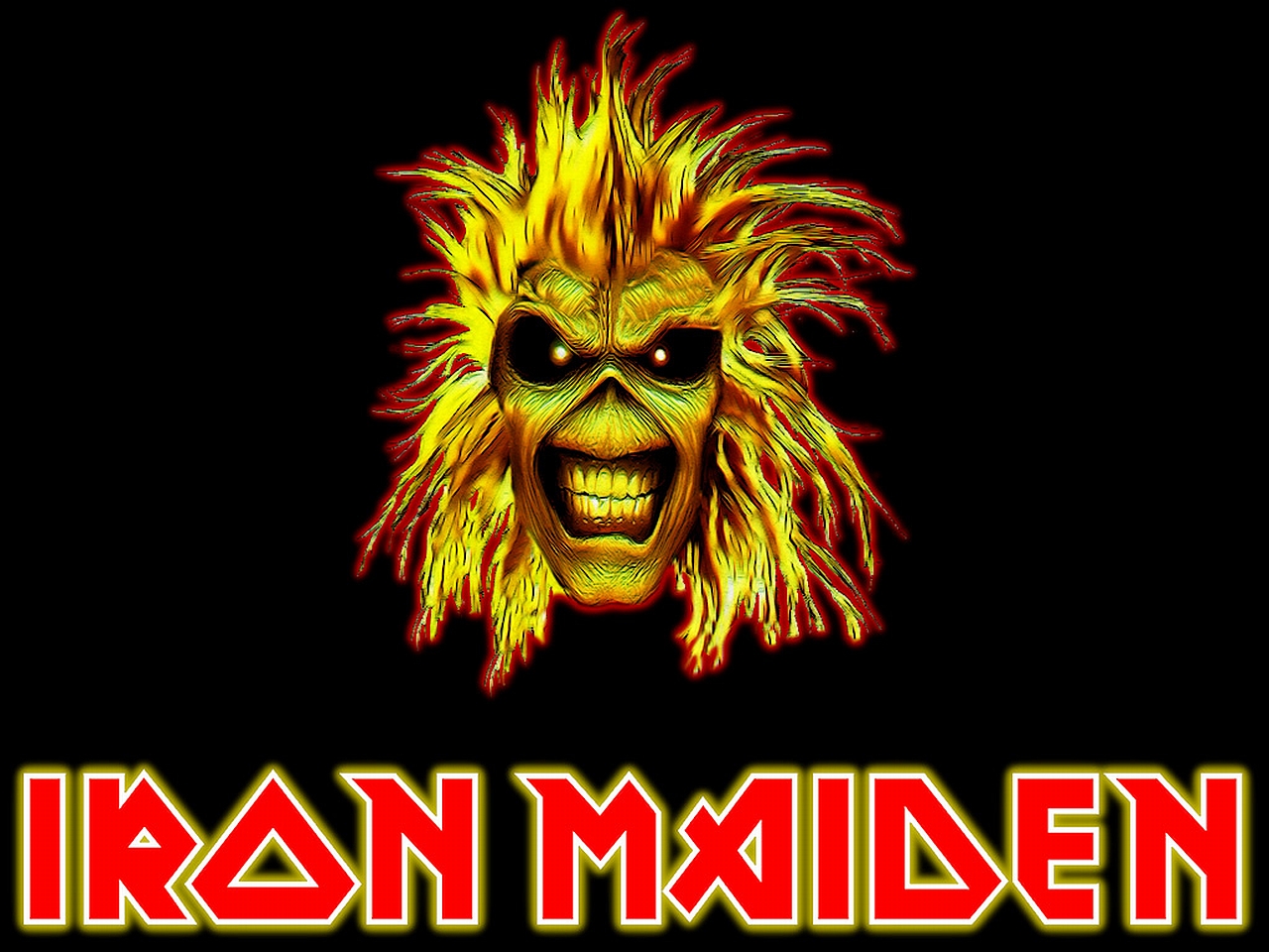Iron Maiden Logo Wallpaper - WallpaperSafari