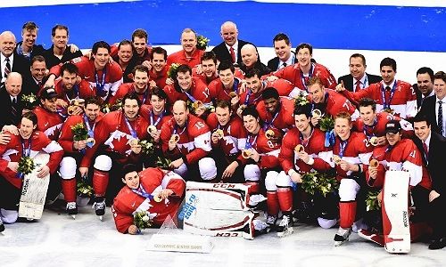 Congrats Team Canada Mens Hockey Team on wining the gold