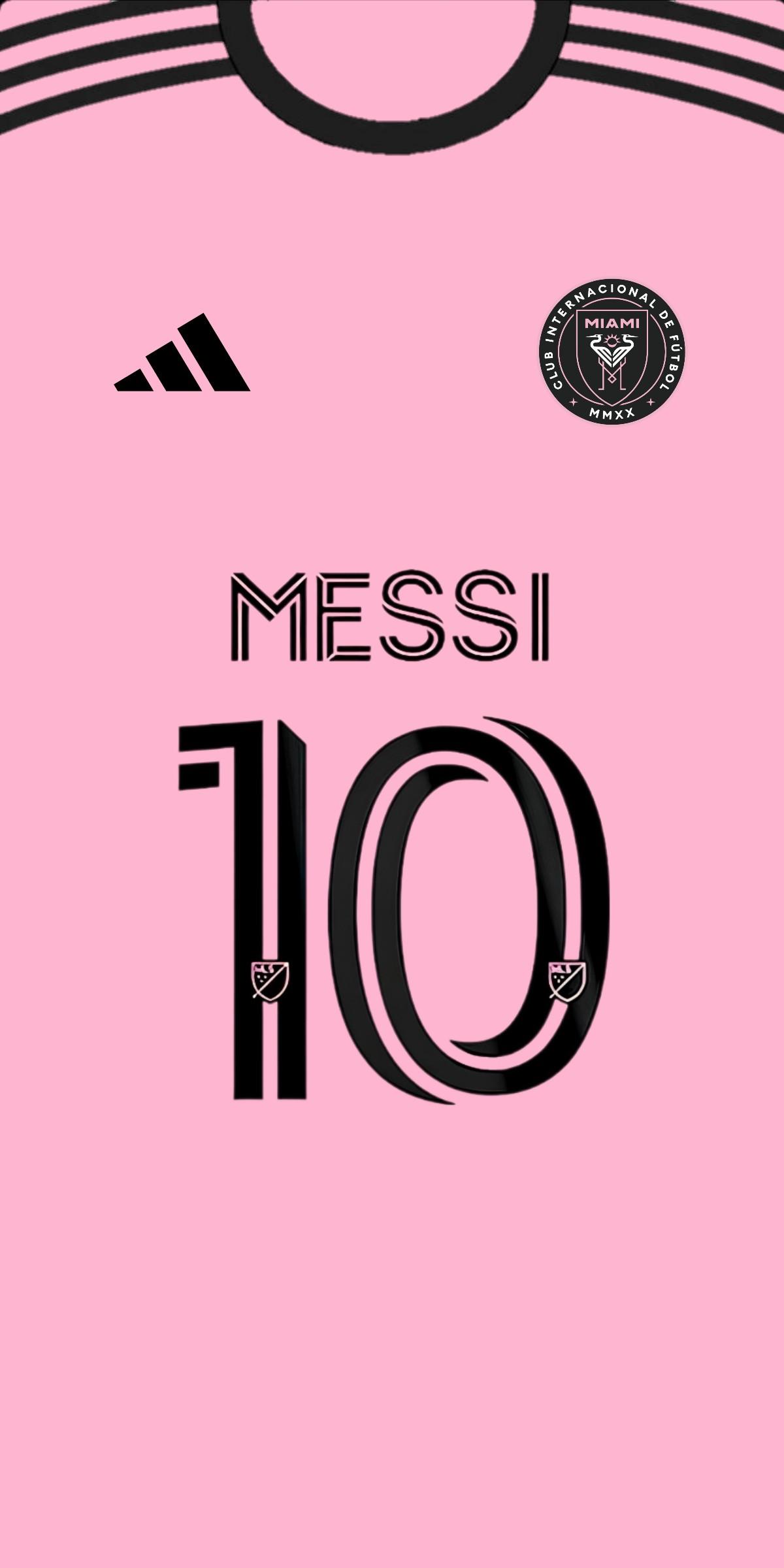 Messi Inter Miami Jersey Wallpaper For Myphonewalls