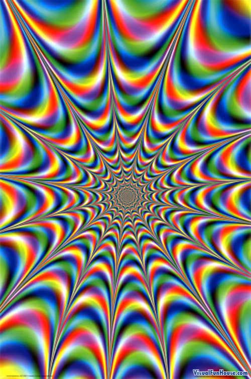 Really Love To Just Stare At Optical Illusions When Totally Blitzed