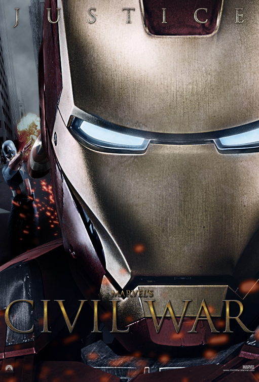 Art Marvel S Civil War Iron Man Justice Poster