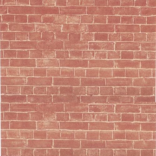 Light Red Brick Roof Wallpaper