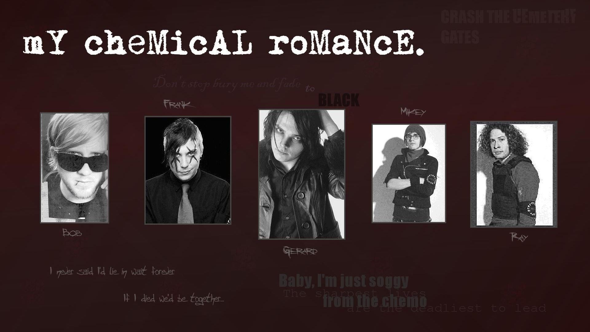 My Chemical Romance Wallpaper Wp2007569 Aesthetic