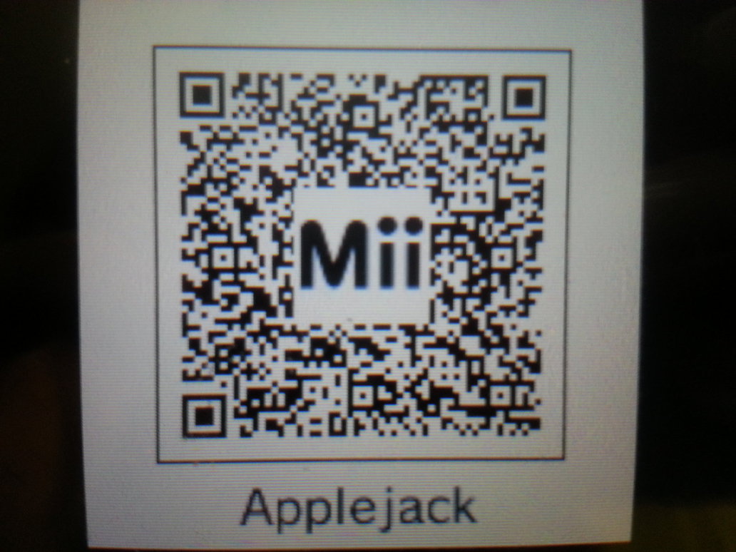 Applejack 3DS QR code by Thunder Artist on
