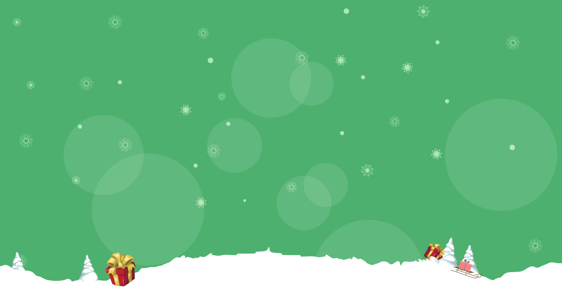 Green New Year Design Ppt Background For Your