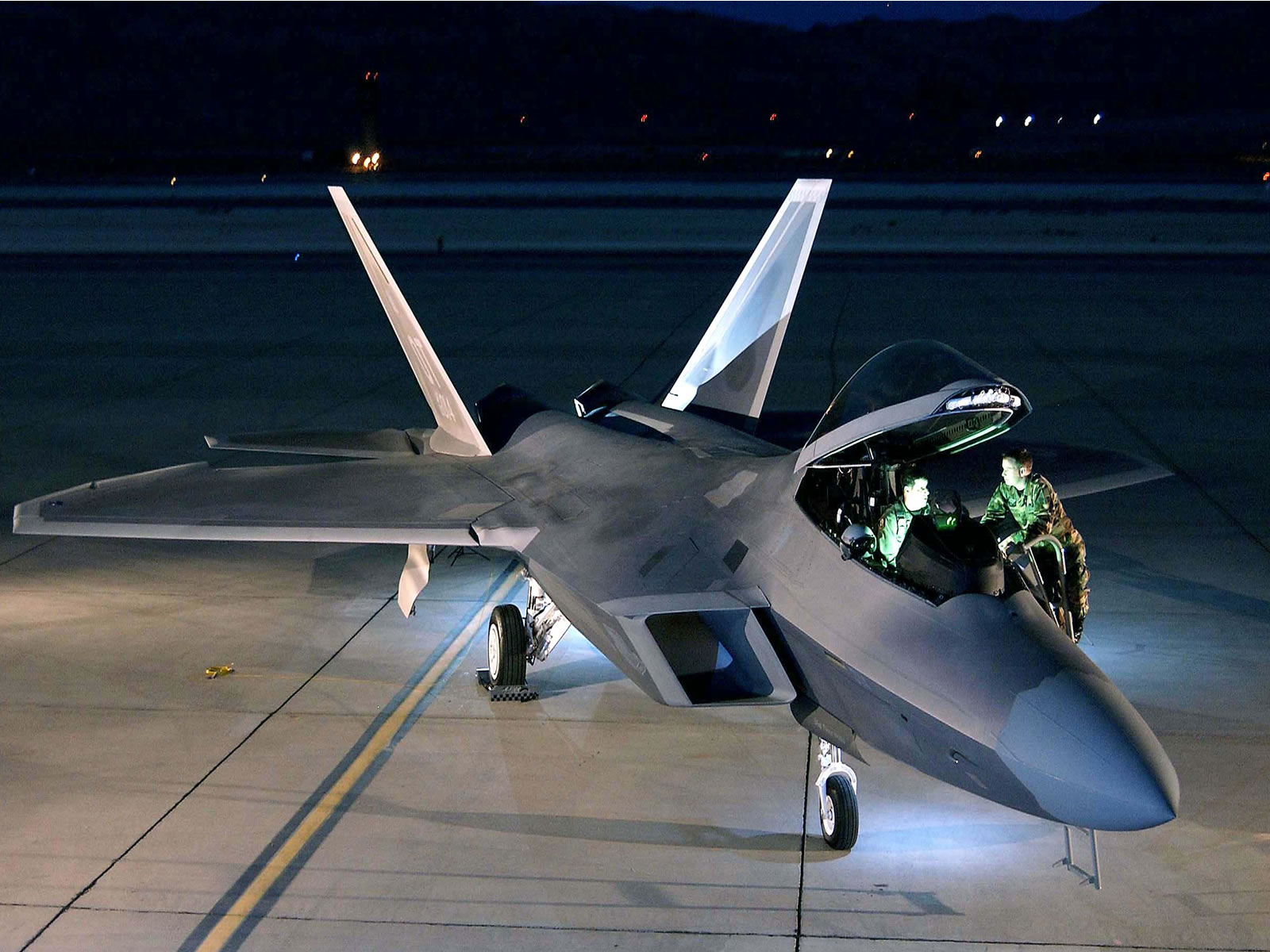 Wallpaper F22 Raptor Lockheed Martin stealth air superiority fighter  US Air Force mountain Military 1670