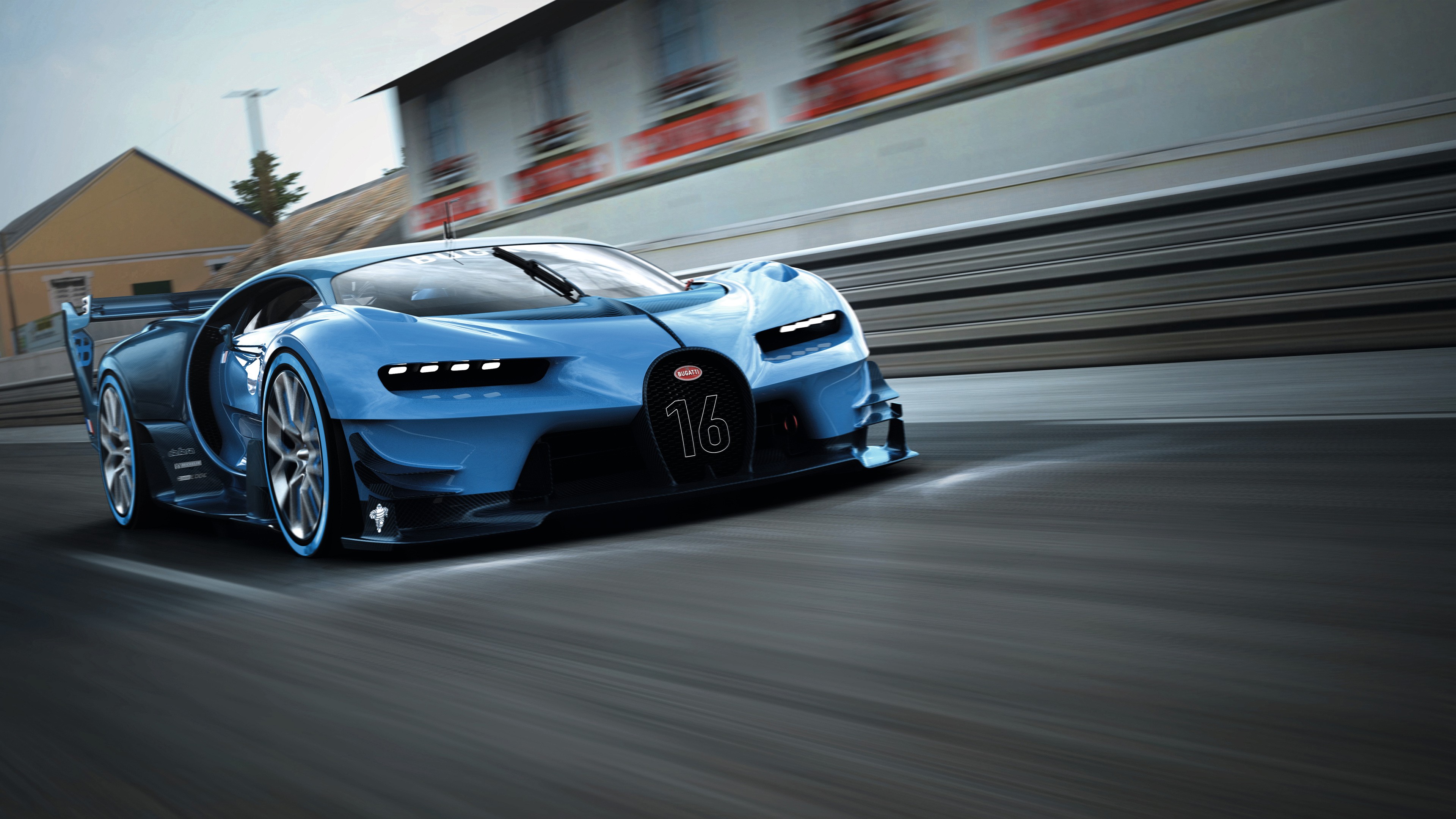 Bugatti Vision Gran Turismo Wallpaper HD Car