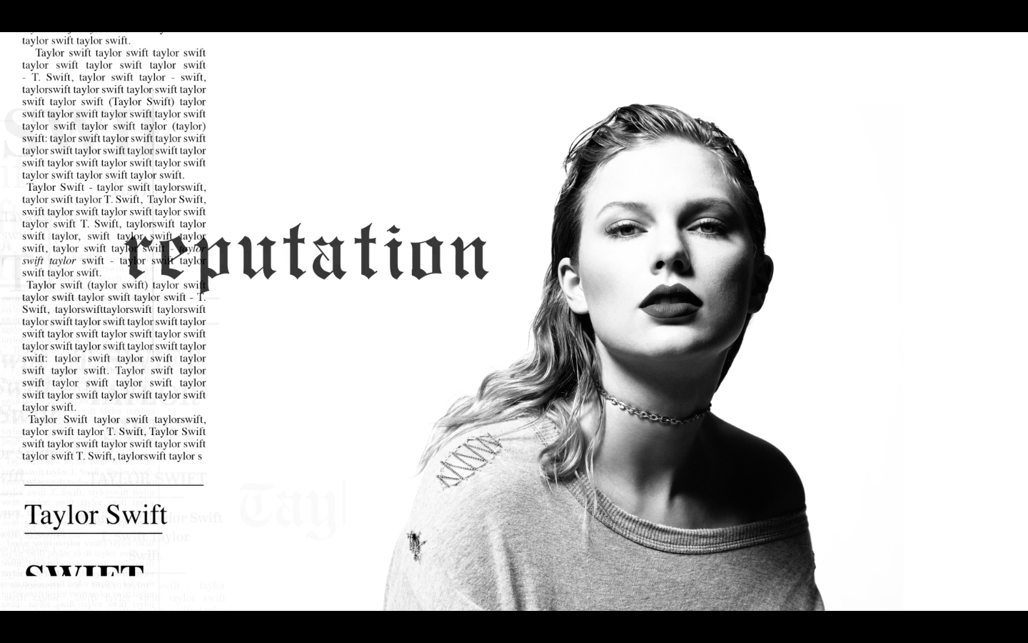 Free Download Taylor Swift Reputation Fonts In Use 1440x900