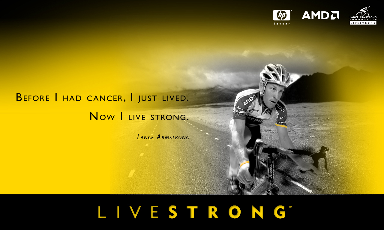 Live Strong Motivational Wallpaper Before I Had Cancer Dont Give Up