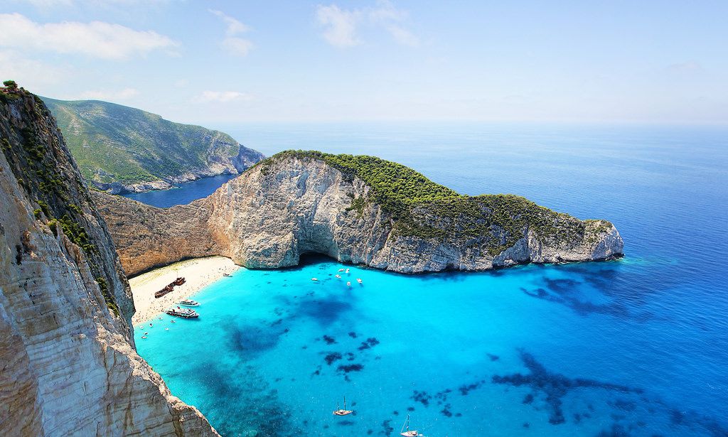 Greece Bay Beach 4k HD Wallpaper Destinos Viagem Grecia