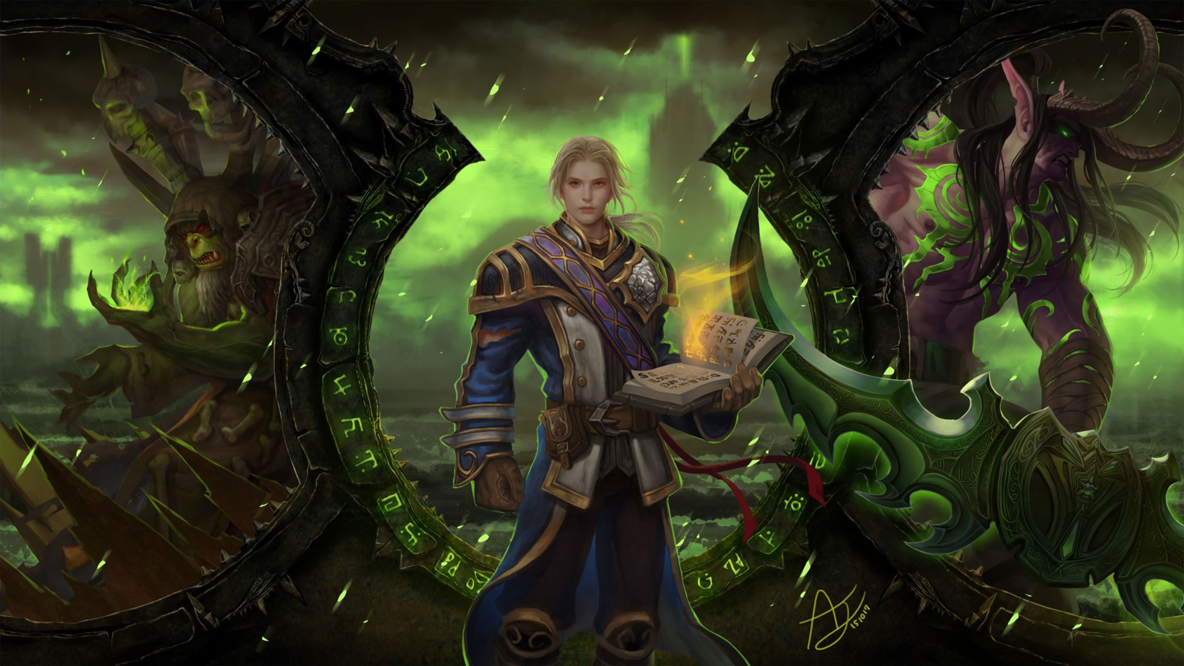 World Of Warcraft Legion Wallpaper In Ultra HD 4k
