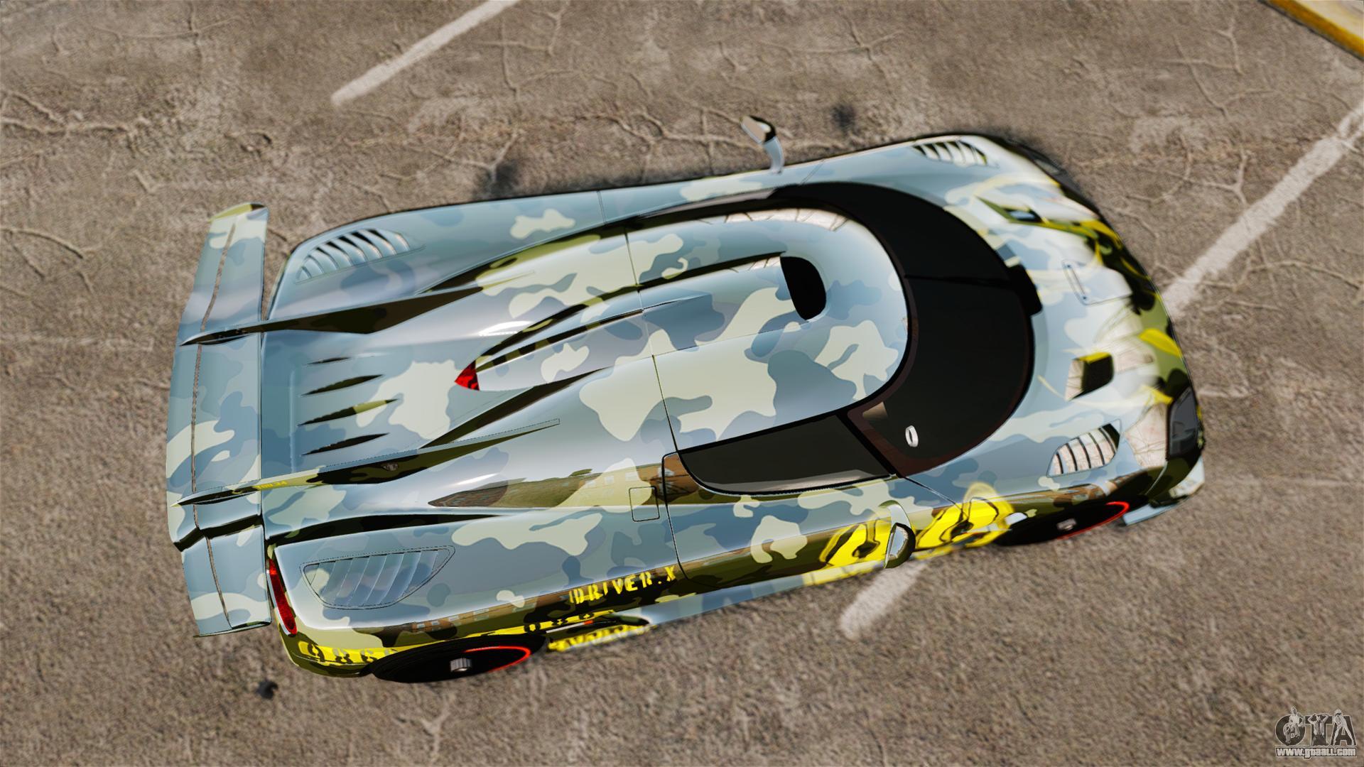 Koenigsegg One For Gta