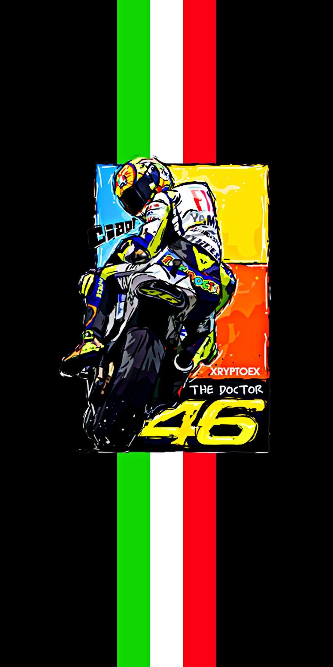 Valentino Rossi Vr46 Wallpaper HD