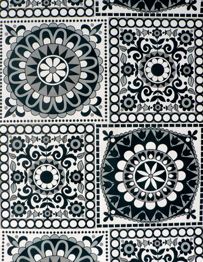 Black and white geometric wallpaper Home Pinterest