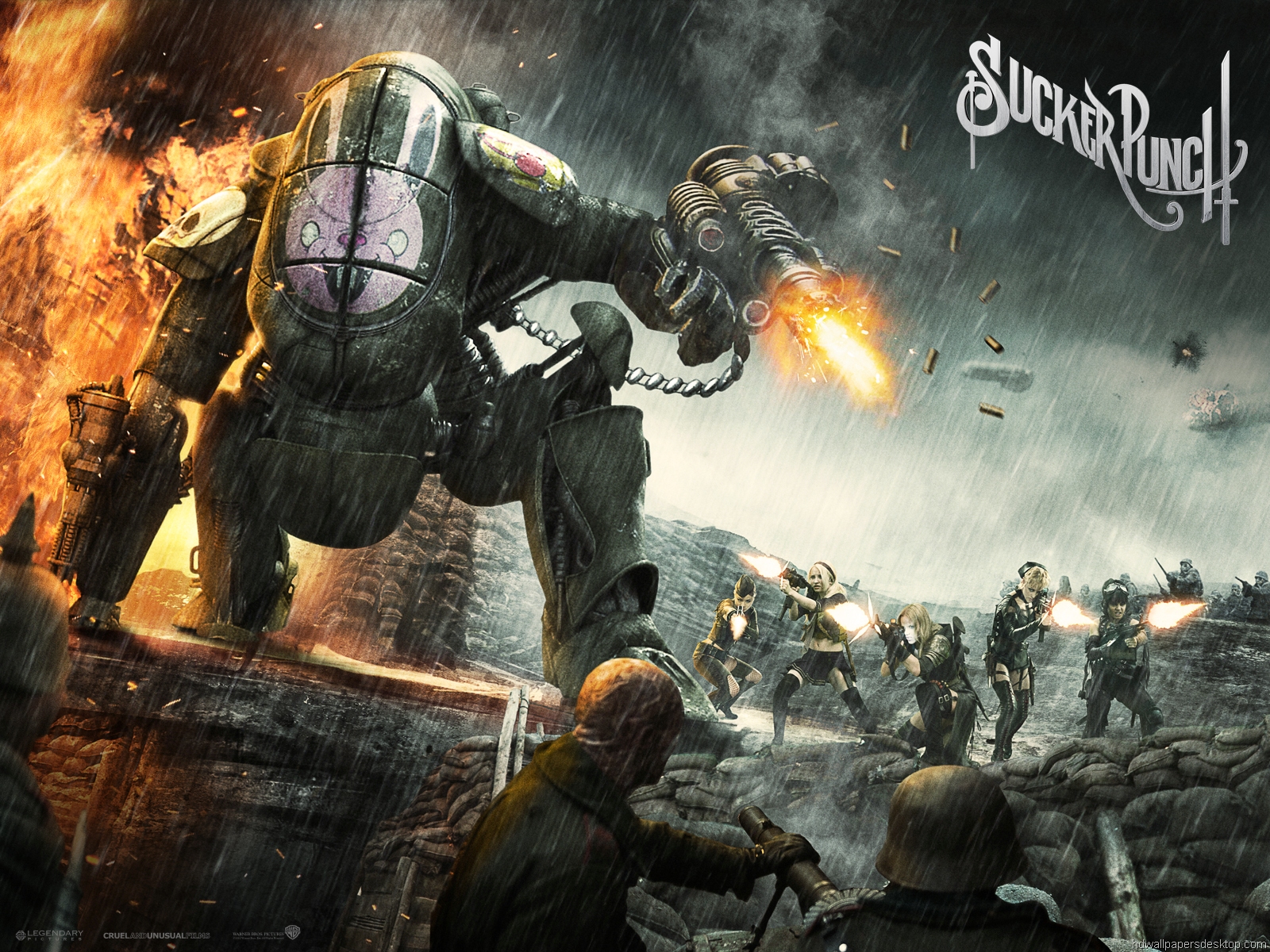 Sucker Punch Wallpaper HD Widescreen Desktop