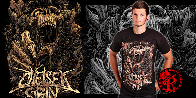 Chelsea Grin Mouth T Shirt Design By Royal Mintees