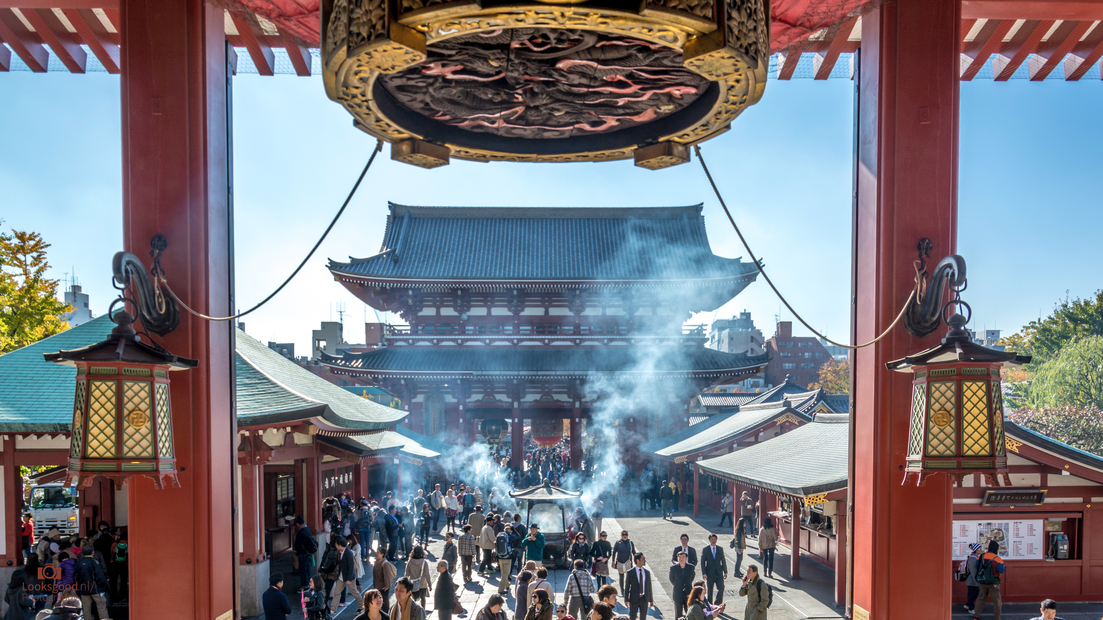 Asakusa Temple Tokyo Japan 4k Wallpaper Desktop Background