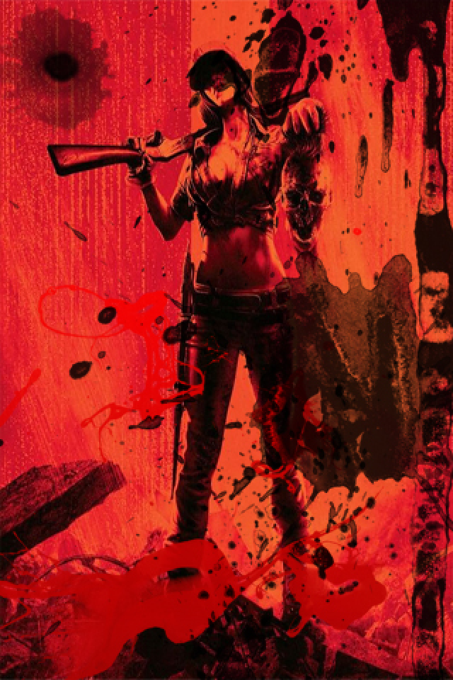Black ops 2 zombie wallpaper iphone by El President ay 640x960