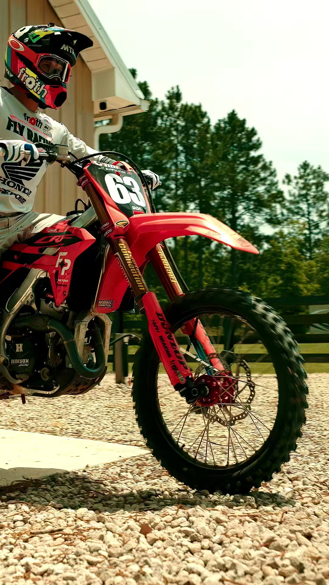 Honda Dirt Bike Wallpaper