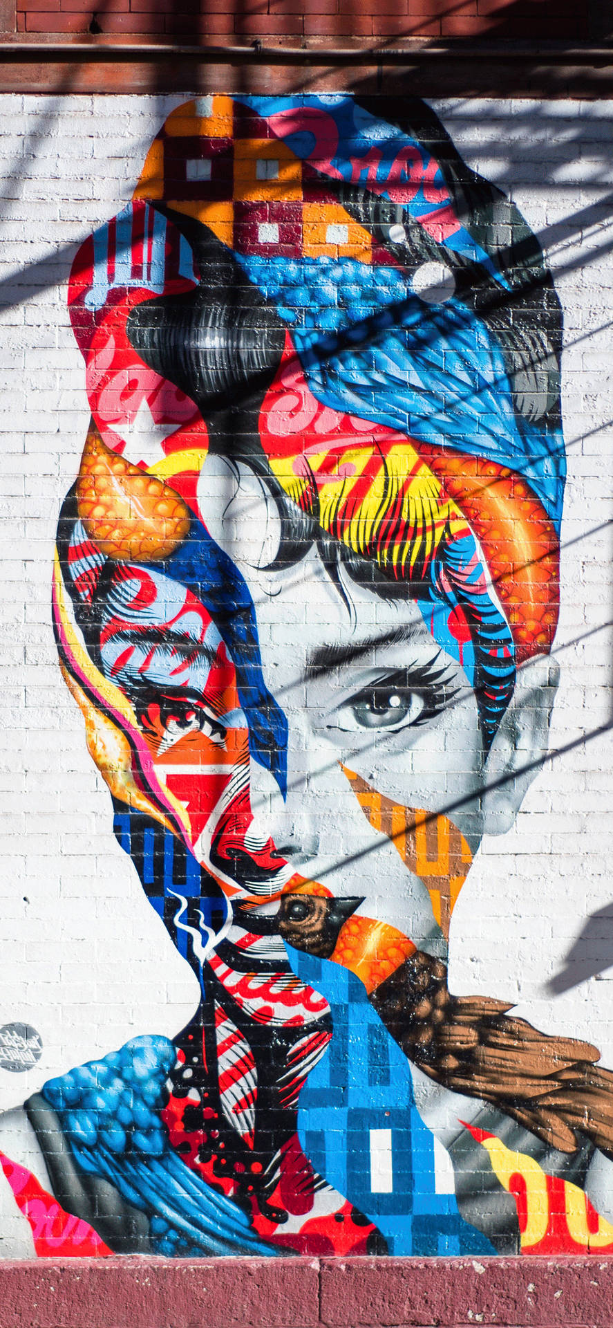 Graffiti iPhone Background Wallpaper