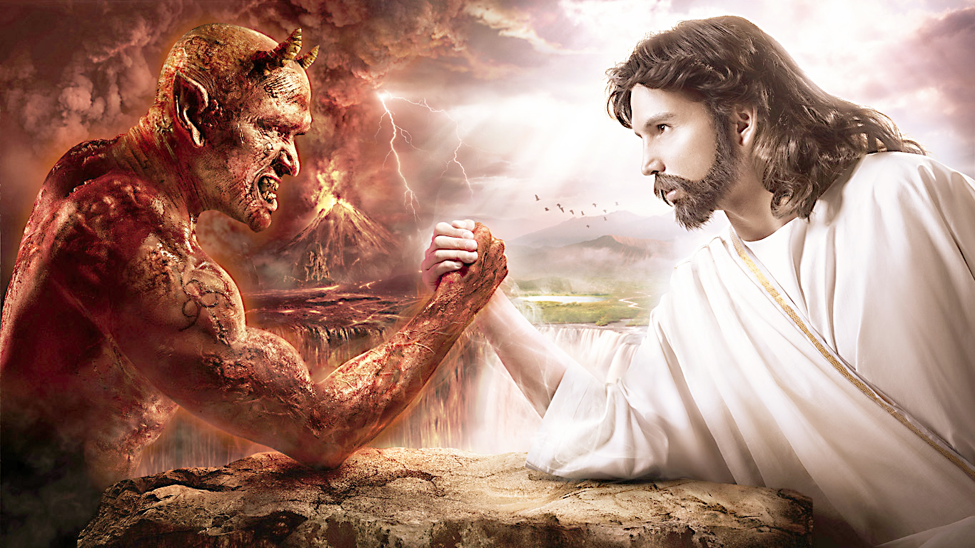 Jesus Vs Satan Tattoo Ing Gallery For