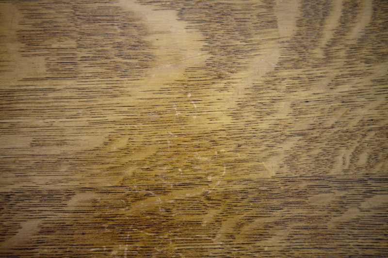Sawn Oak Grain Detail Of The Wood On A Solid Quarter