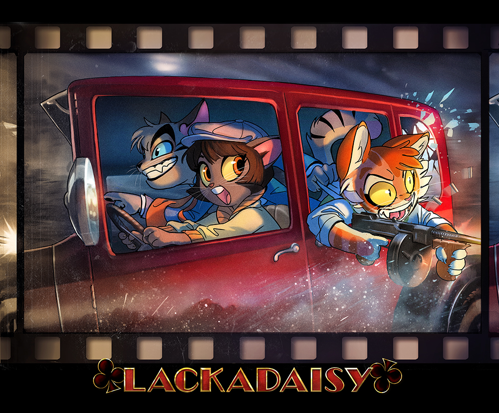 Cartoonist Tracy Butler S Webcomic Phenomenon Lackadaisy Is Now An Wallpaper