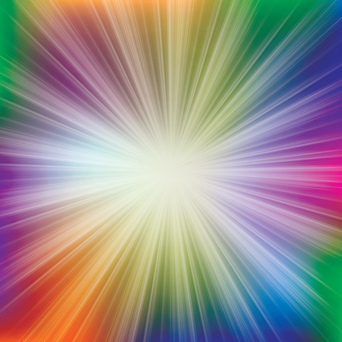 Vector Shiny Rainbow background 04   Vector Background download 500x500