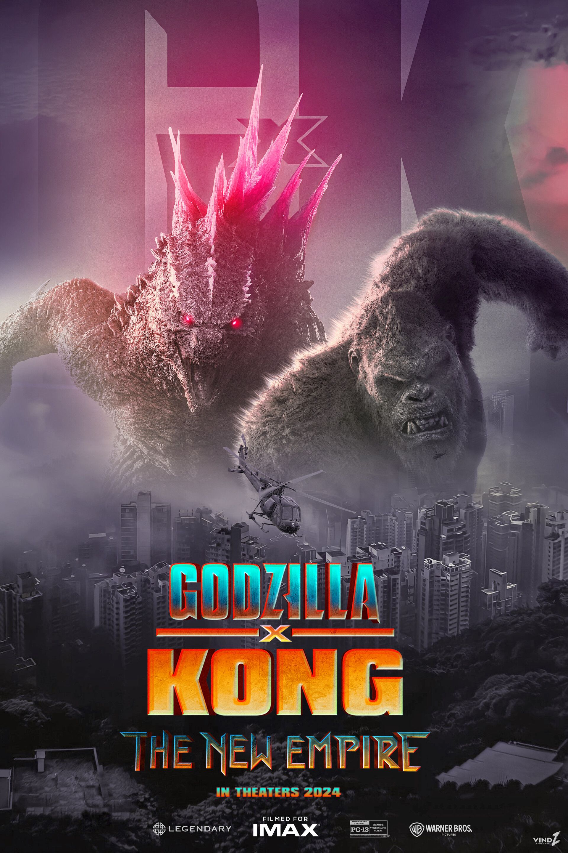 Godzilla X Kong Wallpaper