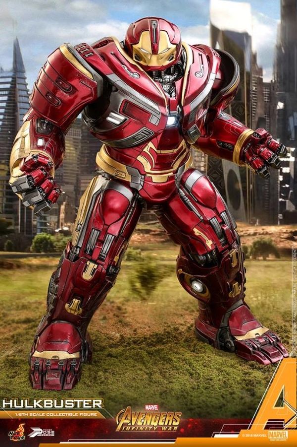Hot Toys Avengers Infinity War Power Pose Hulkbuster Figure