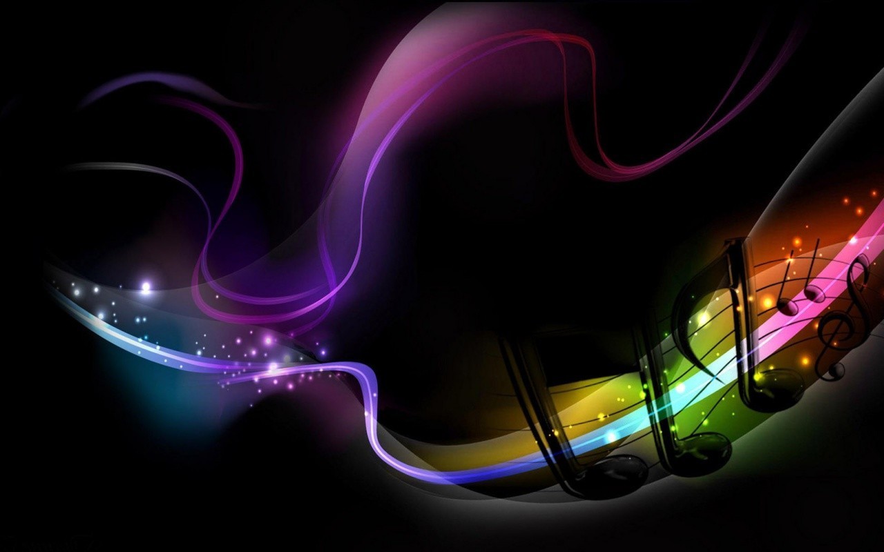 Music Abstract Large Screen HD Wallpaper