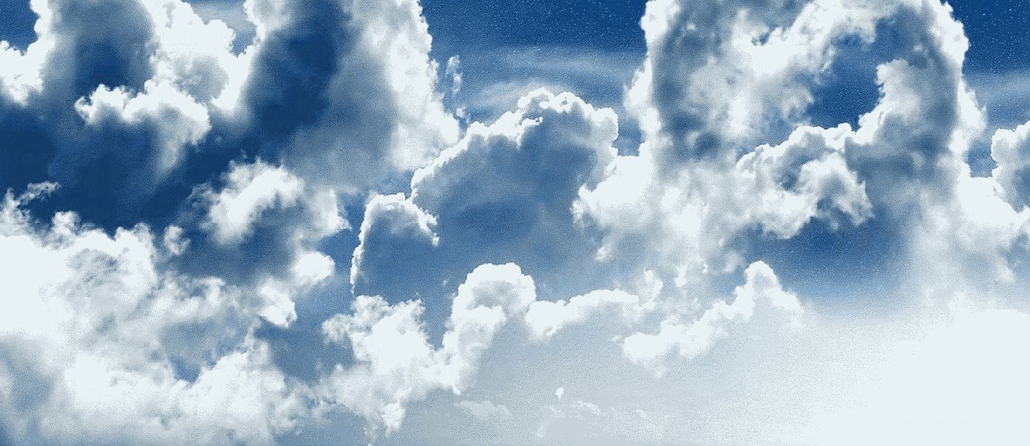 Clouds Background And Moving For Mercial Use