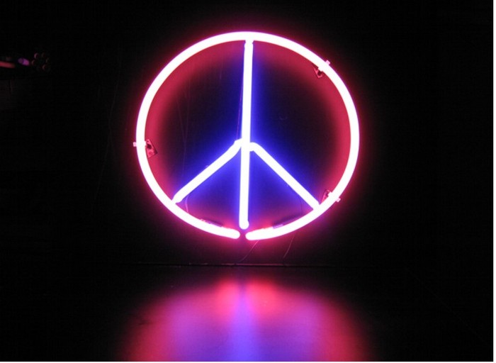 Colorful Peace Sign Desktop Wallpaper Background Pic Html
