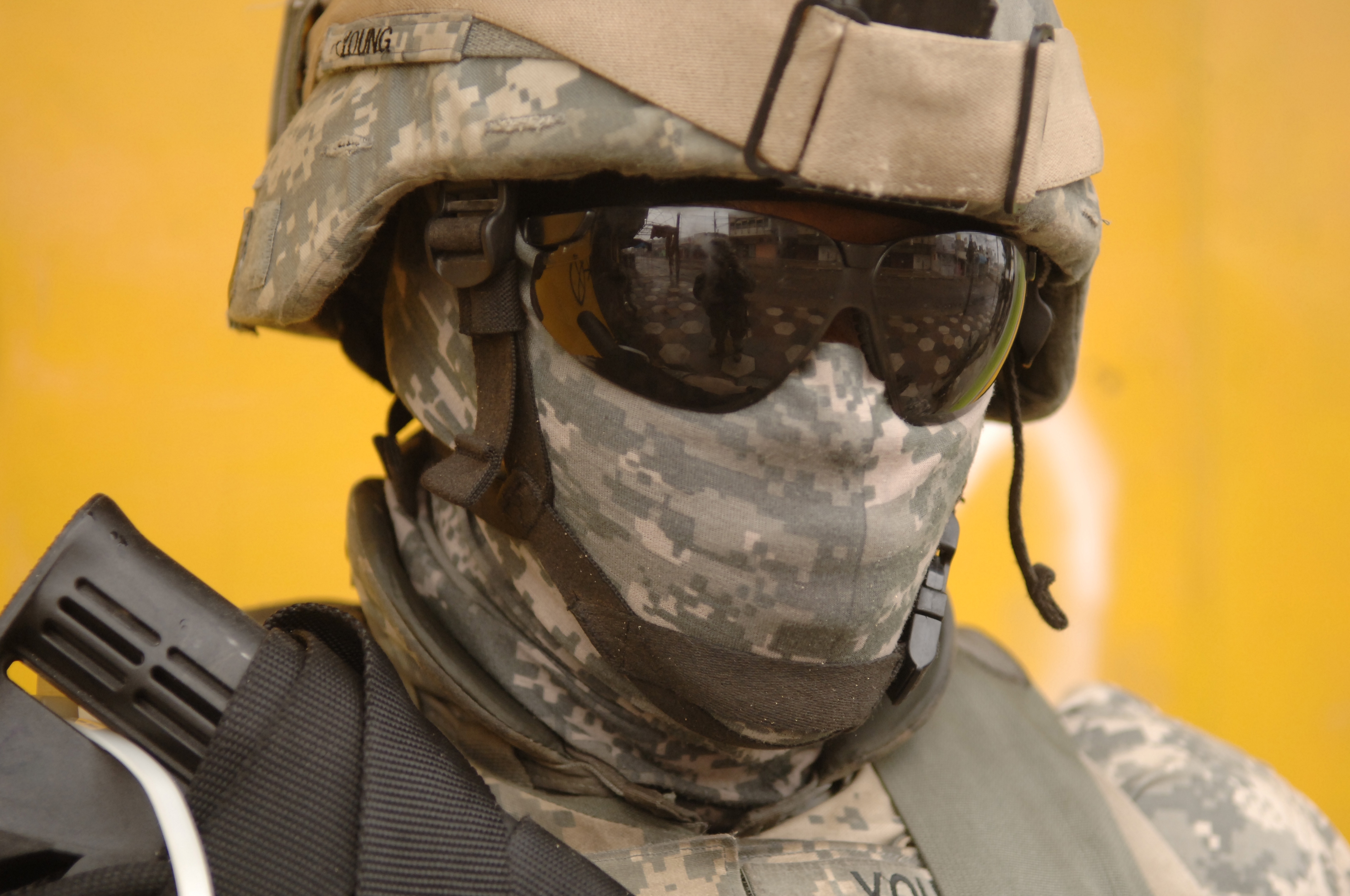 Marine Mercenary Camouflage Army Bat Uniform Acu Wallpaper