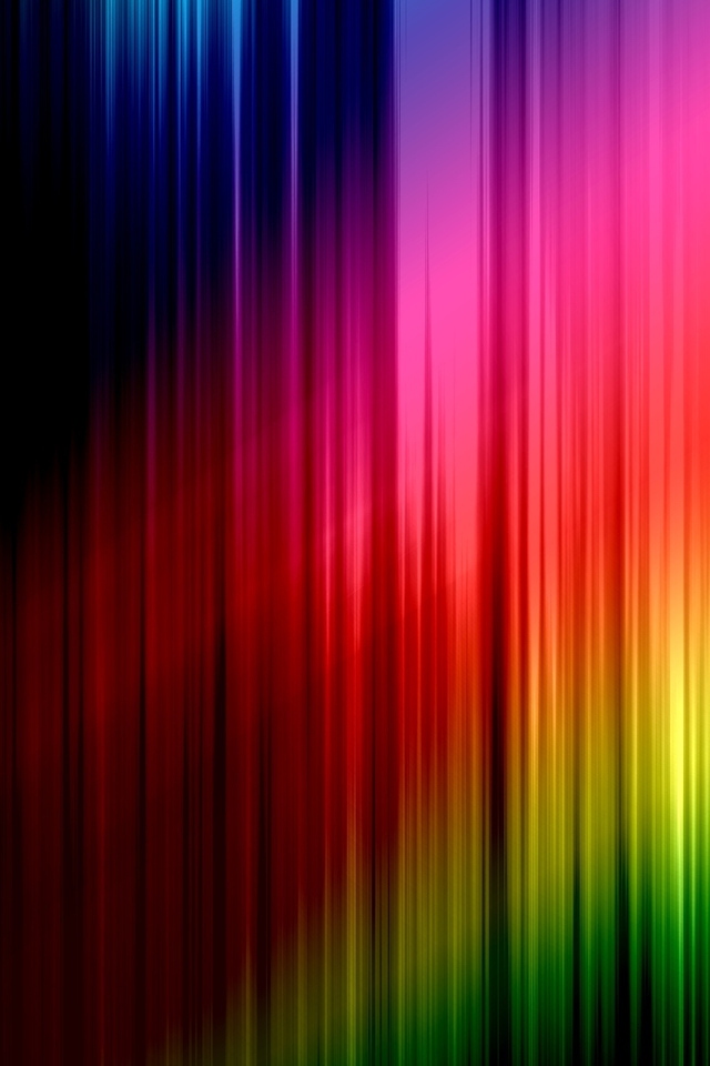 Red Rainbow Colors iPhone Wallpaper