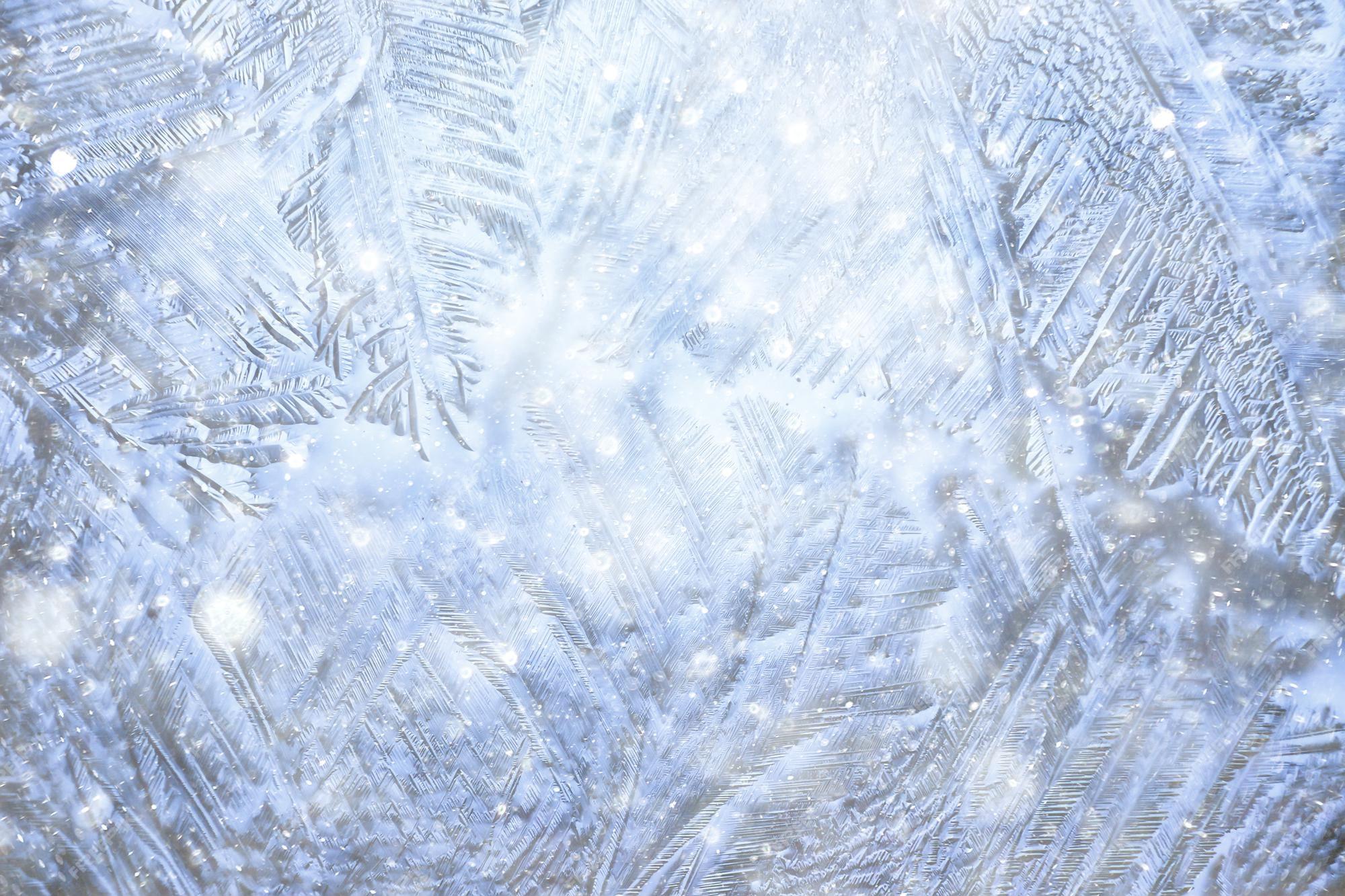 Premium Photo Snow Ice Background Abstract Winter Seasonal