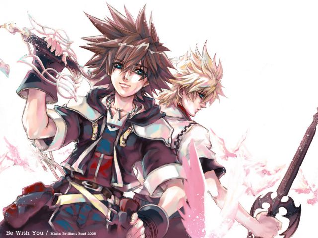 Sora and Roxas   Wallpapers   Kingdom Hearts Gallery   KH13com Forum