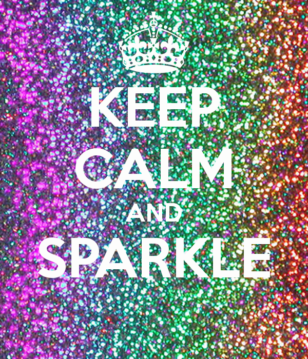 Keep Calm And Sparkle Carry On Image Generator