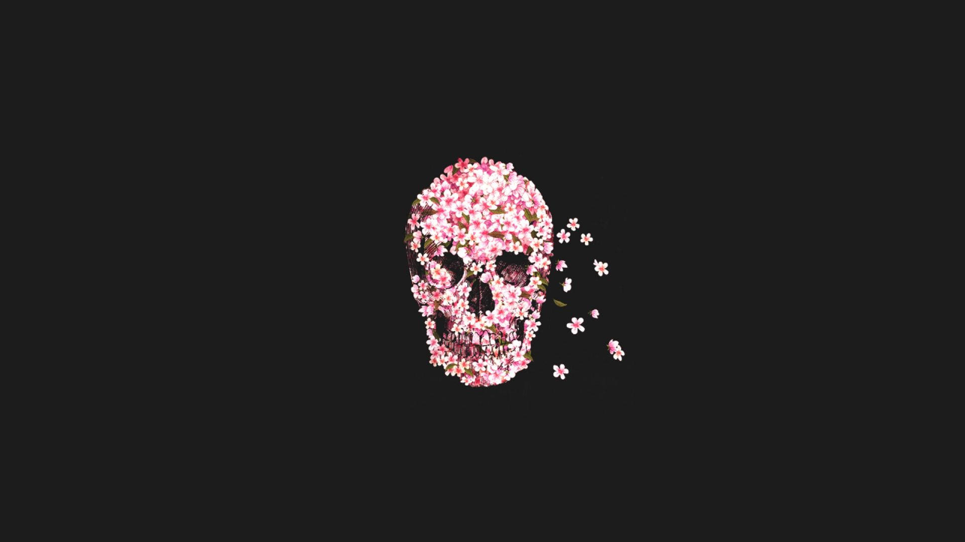 Minimalist Flower Computer Wallpaper
