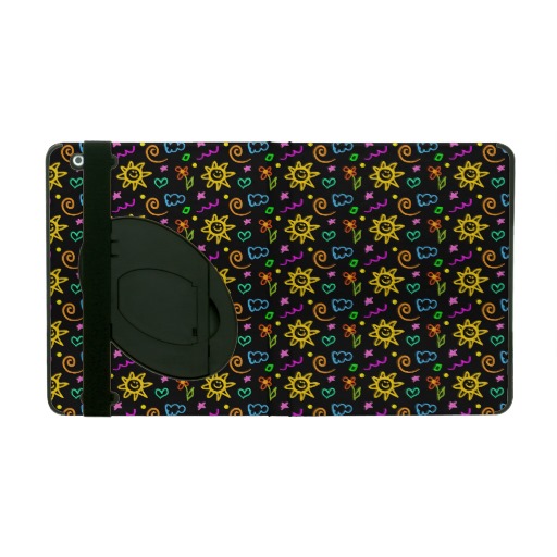 Colorful Design Of Background For Kids iPad Cases