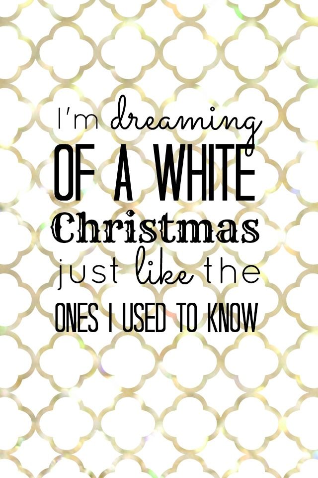 Dreaming Of A White Christmas Pinterior Designer Silver