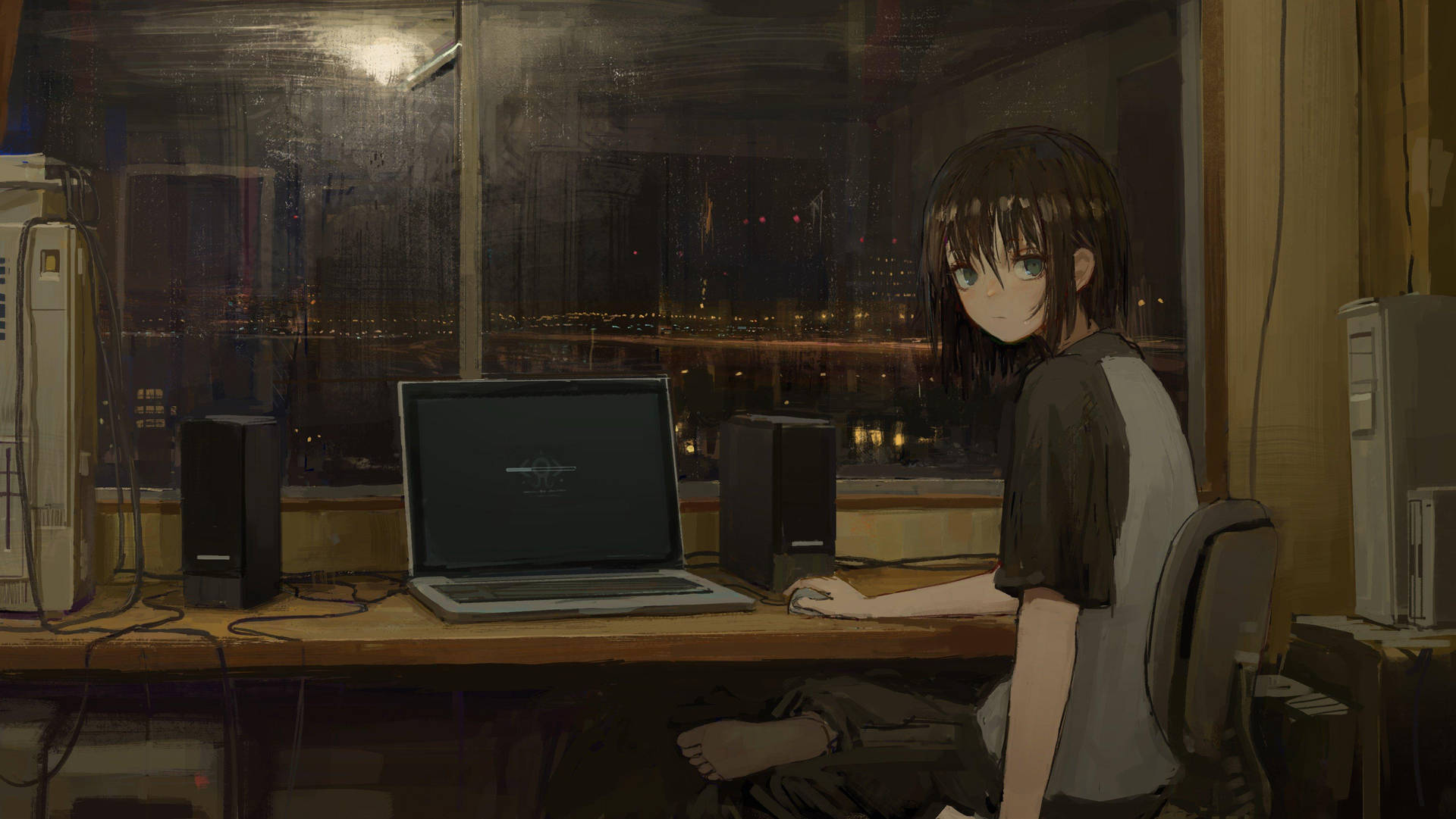 Sad Anime Girl Wallpaper