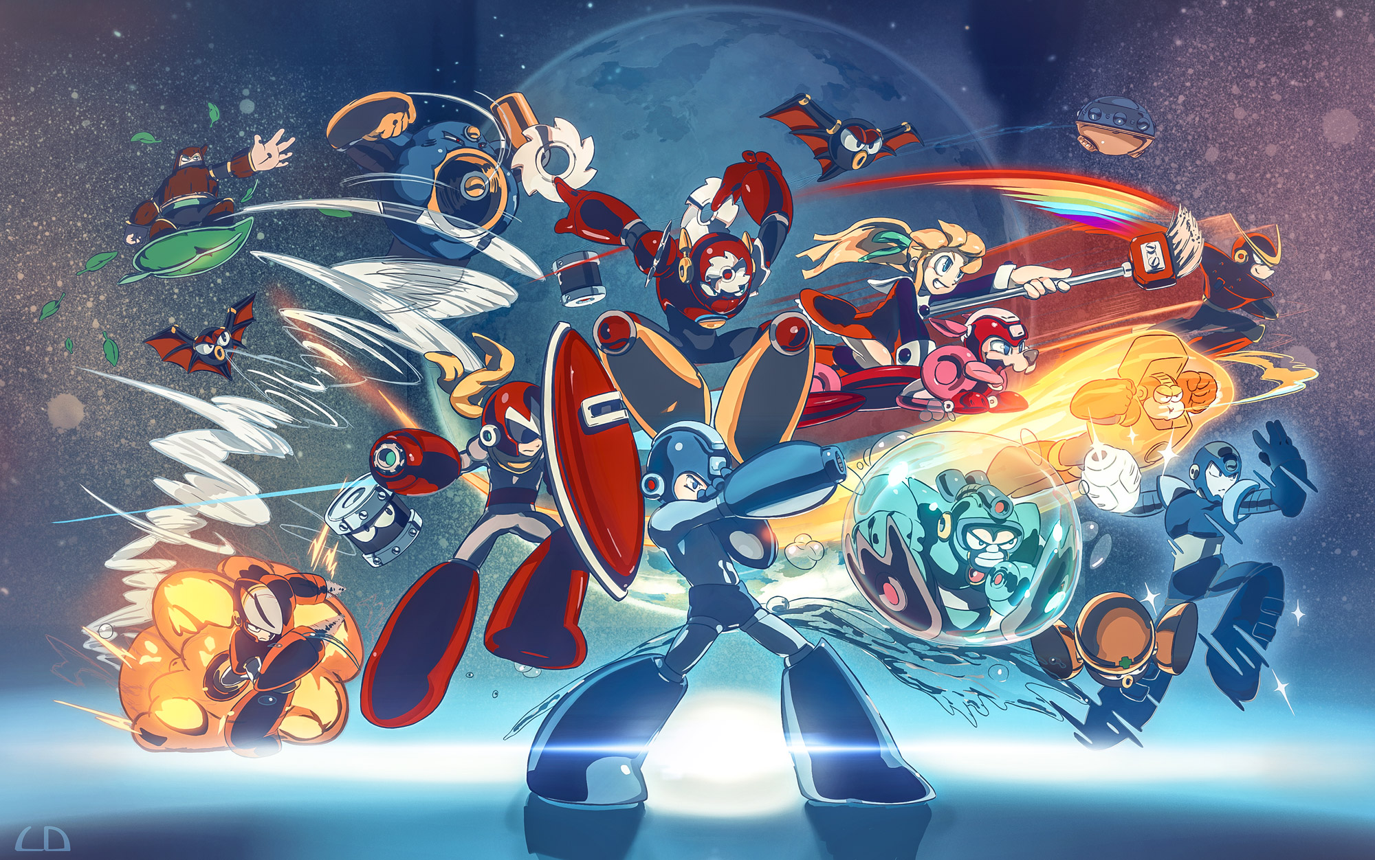 Airman Rockman Zerochan Anime Image Board